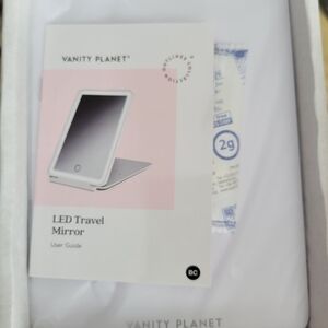 Vanity Planet White LED Travel Mirror